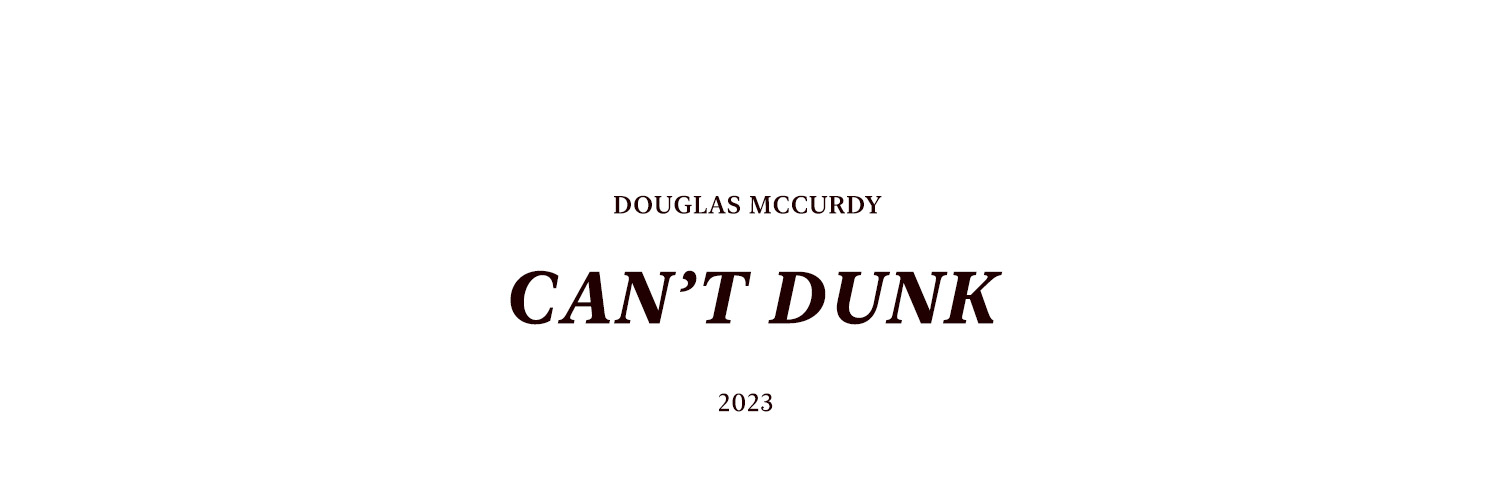 Can't Dunk banner